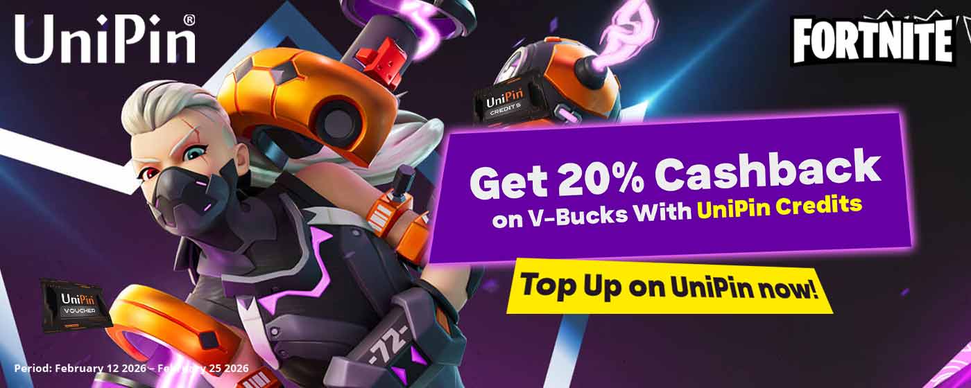 Enjoy Up to 20% Cashback on Fortnite Top-Ups – Marvel Collab Event (US)